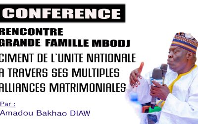 Vol 1 : L’histoire des MBODJ : présentée par Amadou Bakhaw DIAW