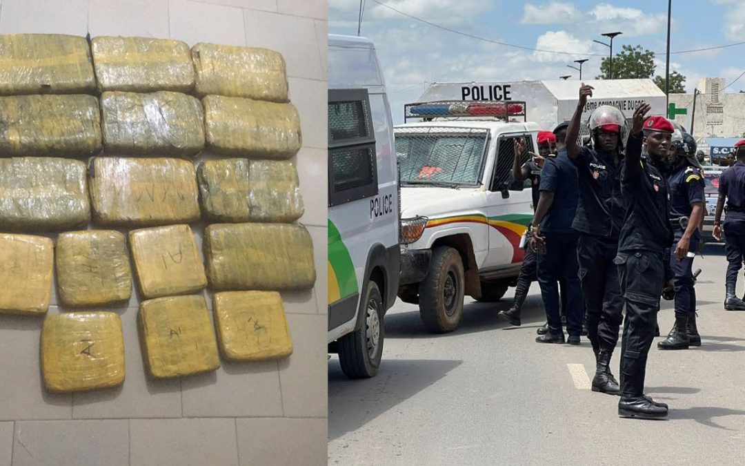Un dealer et son transporteur arrêtés a Richard-Toll avec 18,8 kg de drogue