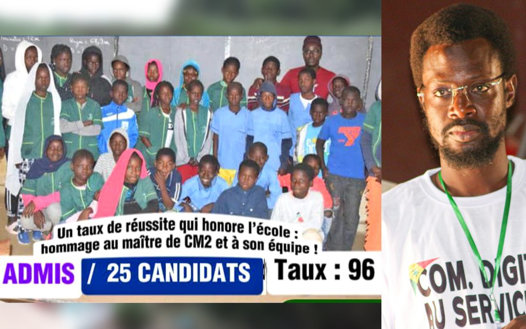 CFEE 2025 : L’école de Guidakhar enregistre 96 % de réussite et honore le département de Dagana