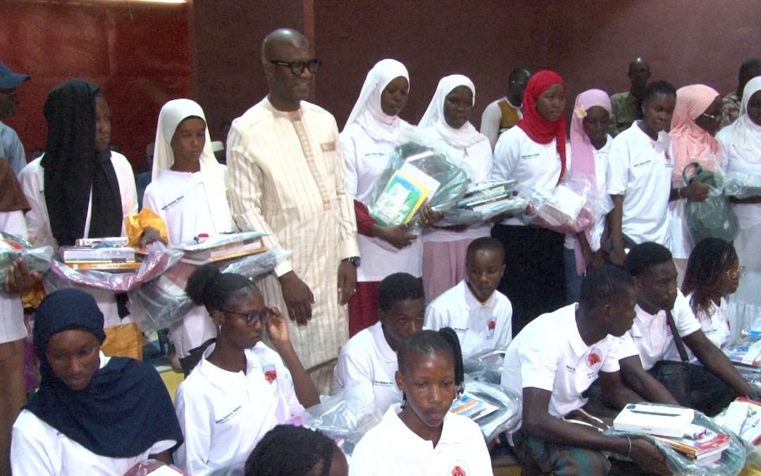 Dagana : Les meilleurs élèves honorés par Babacar Ndiaye, Directeur de la SNR