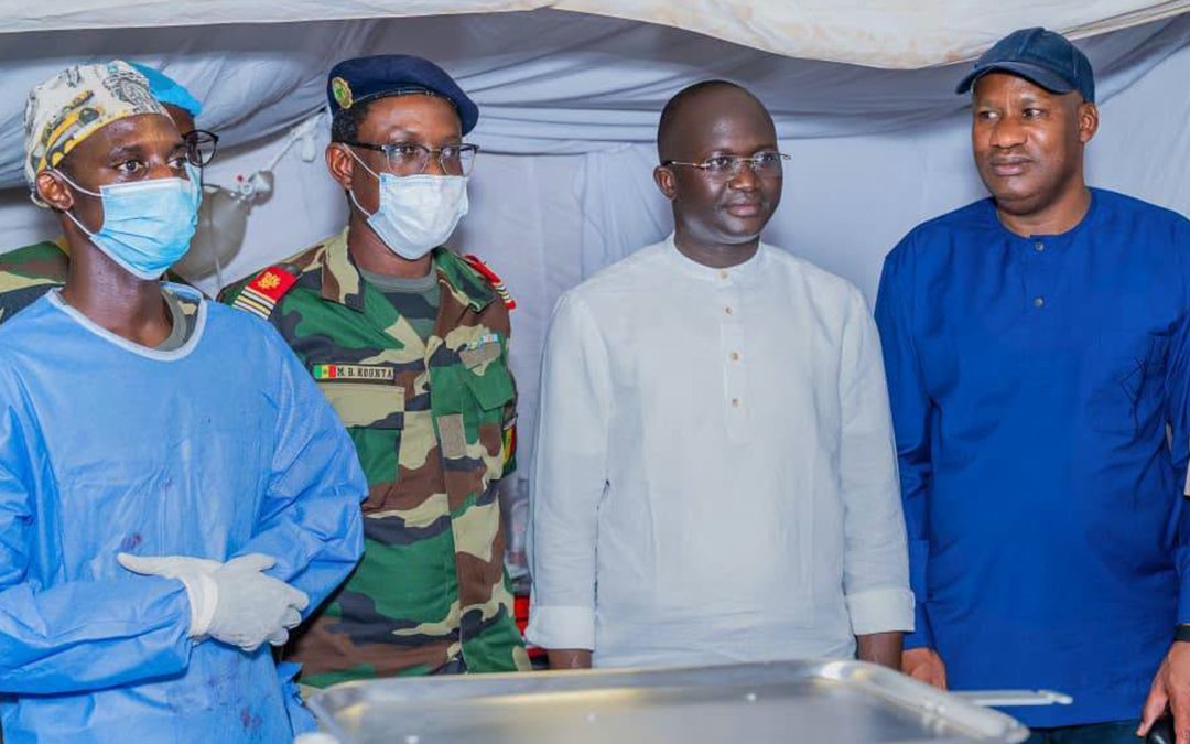 Hôpital militaire de campagne de Mbane : plus de 8 600 prestations médicales déjà réalisées