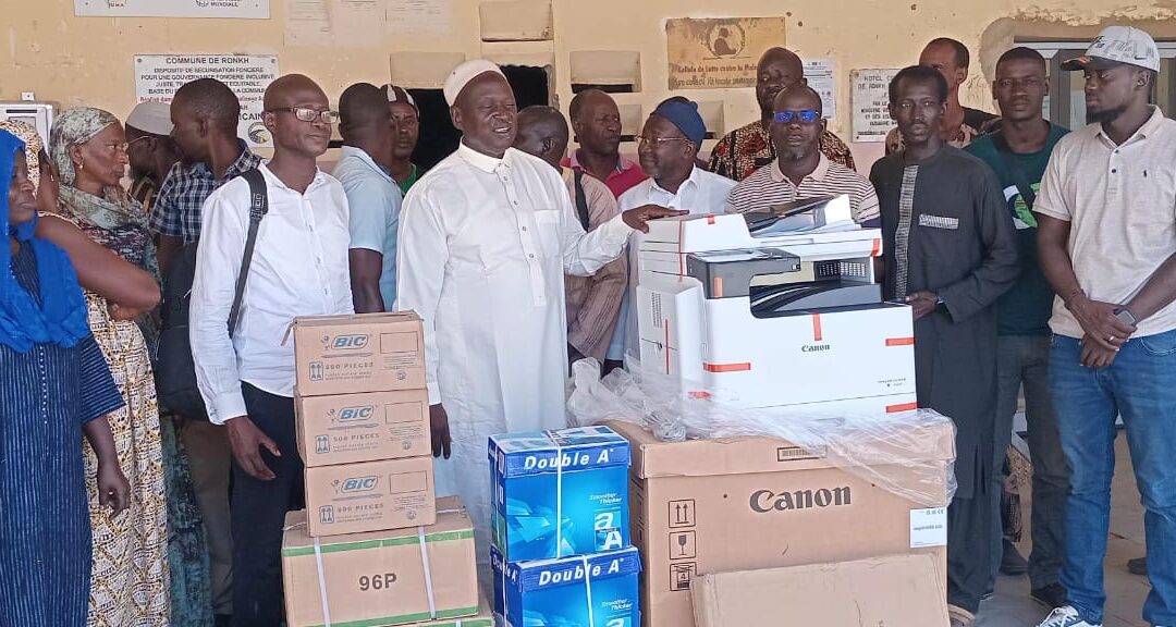Ronkh : 12 millions de FCFA consacrés aux fournitures scolaires